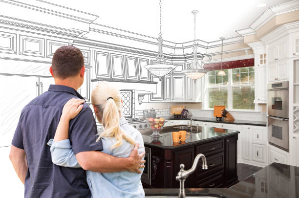Professional Cabinet Refacing technician working in Mora, MN
